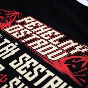 sítotisk pekelný ostrov záda 